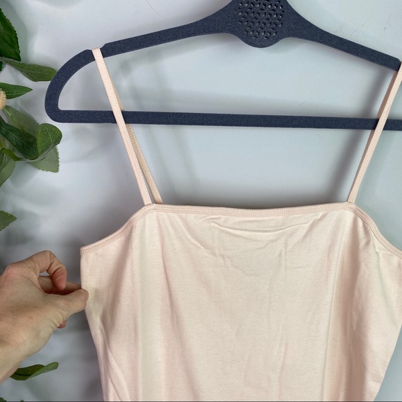 TOPSHOP Nude Spaghetti Strap Cami Dress - Picture 4 of 7